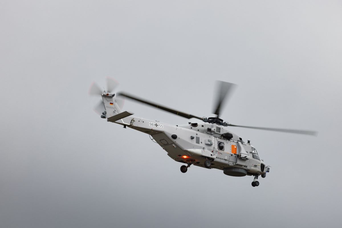 Airbus NH90 Sea Tiger Naval Helicopter Makes First Flight