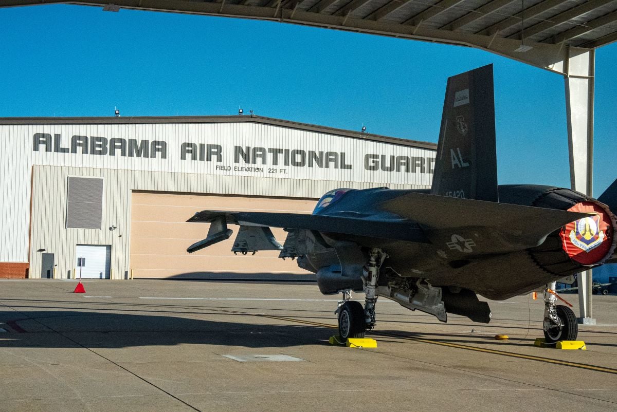 Alabama Air National Guard Unit Receives 3 F-35s