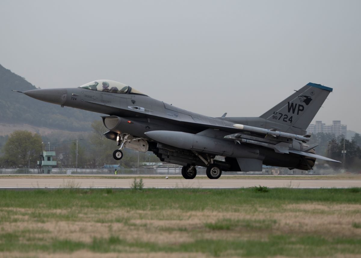 Air Force F-16 Pilot Rescued After Crash in South Korea