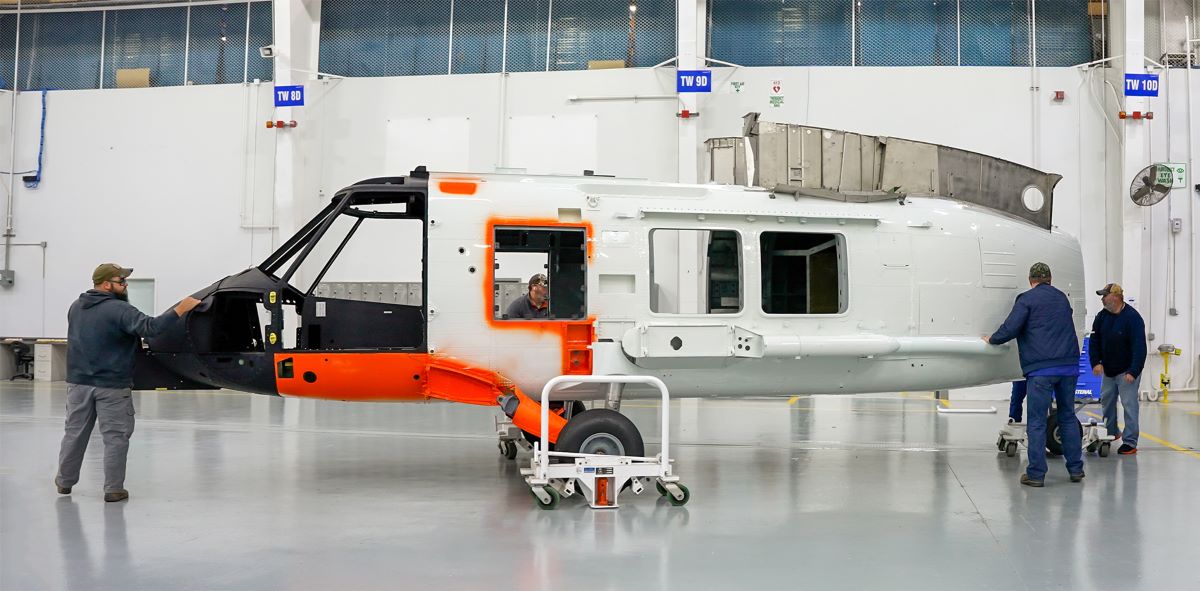 Airframe Delivery Launches Coast Guard&#8217;s MH-60T Extension Program