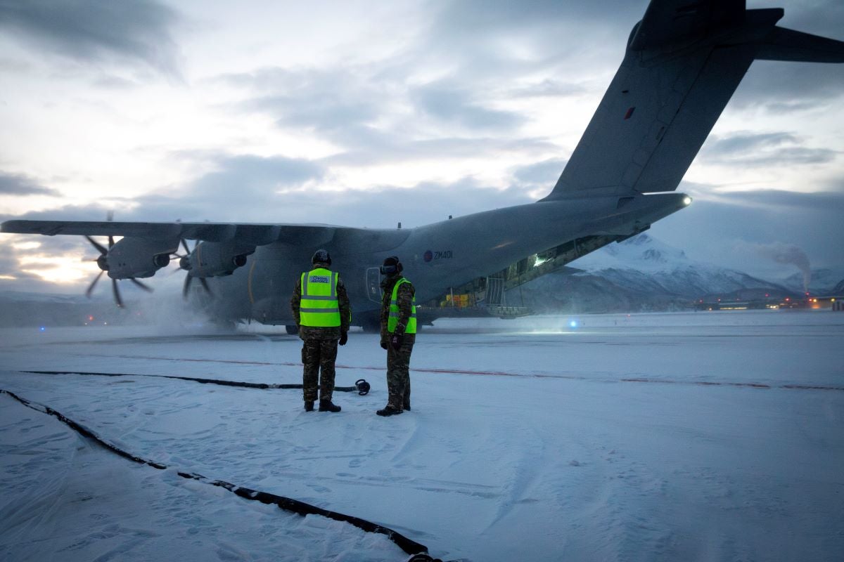Royal Air Force Tests Expeditionary Fueling System in Arctic Circle