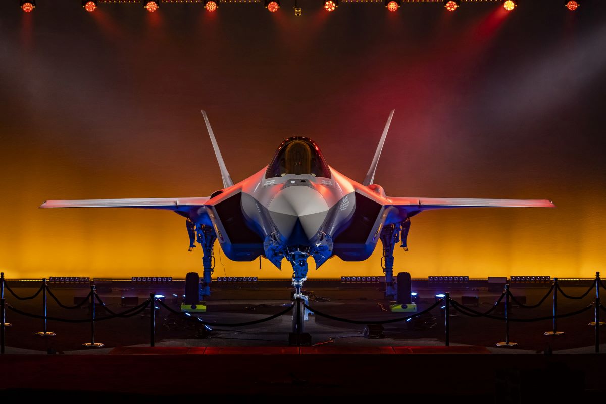 Belgian Air Force&#8217;s First F-35A Rolls Out at Lockheed Martin