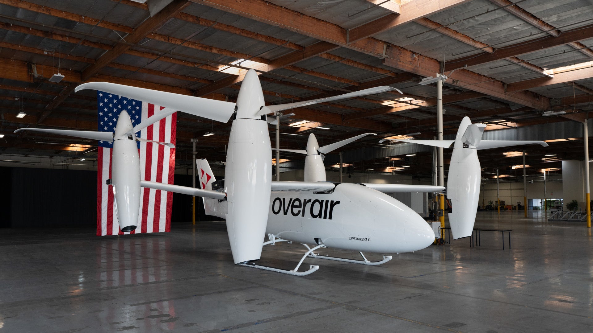 Overair Butterfly eVTOL electric air taxi prototype