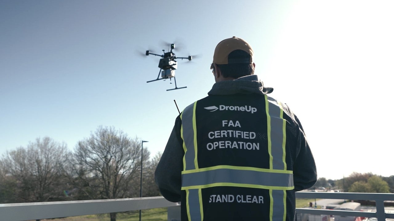 Walmart DroneUp drone delivery BVLOS