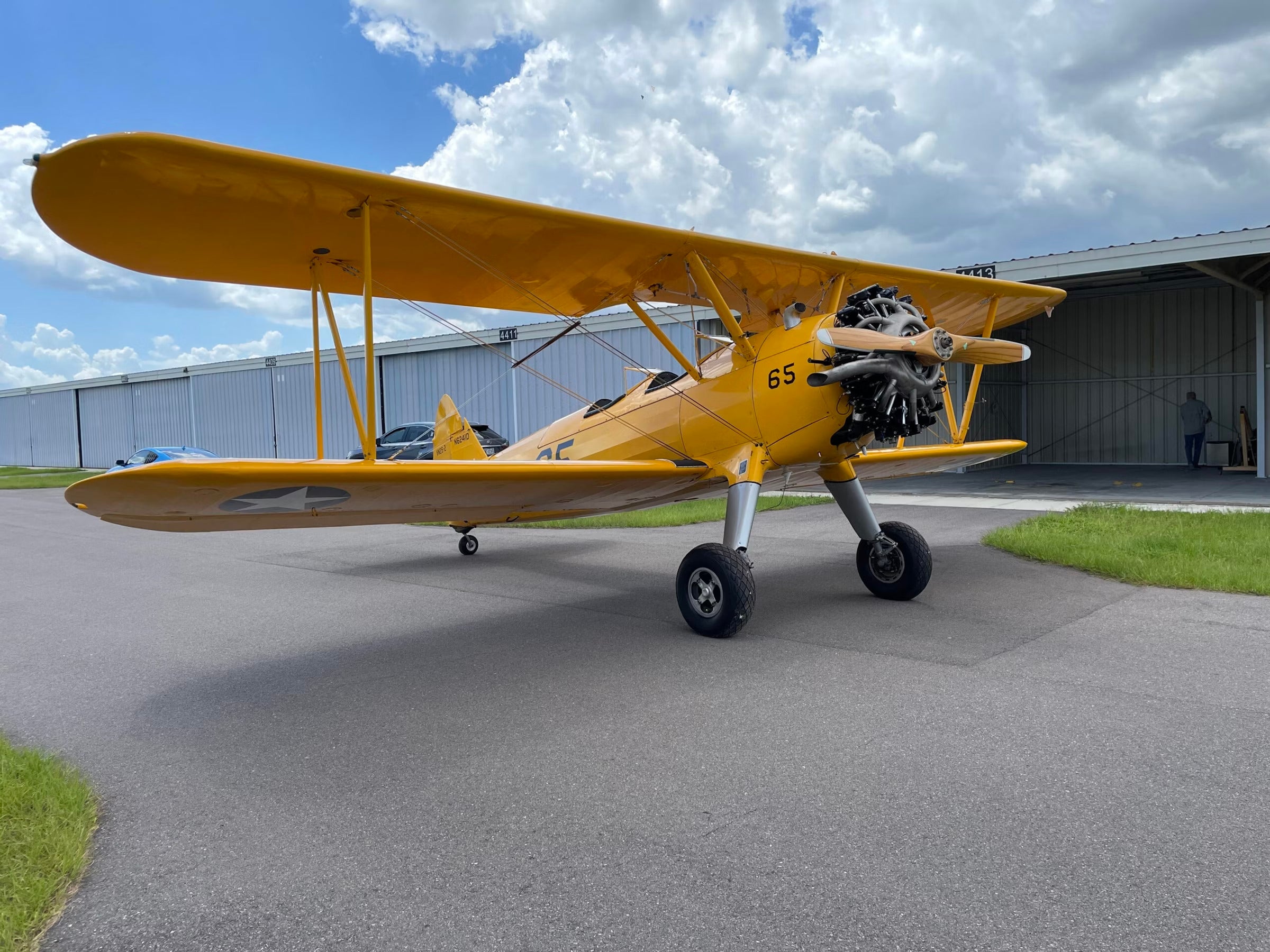 This 1943 Boeing​/Stearman B75N1 Is the Quintessential Biplane and an ‘AircraftForSale’ Top Pi