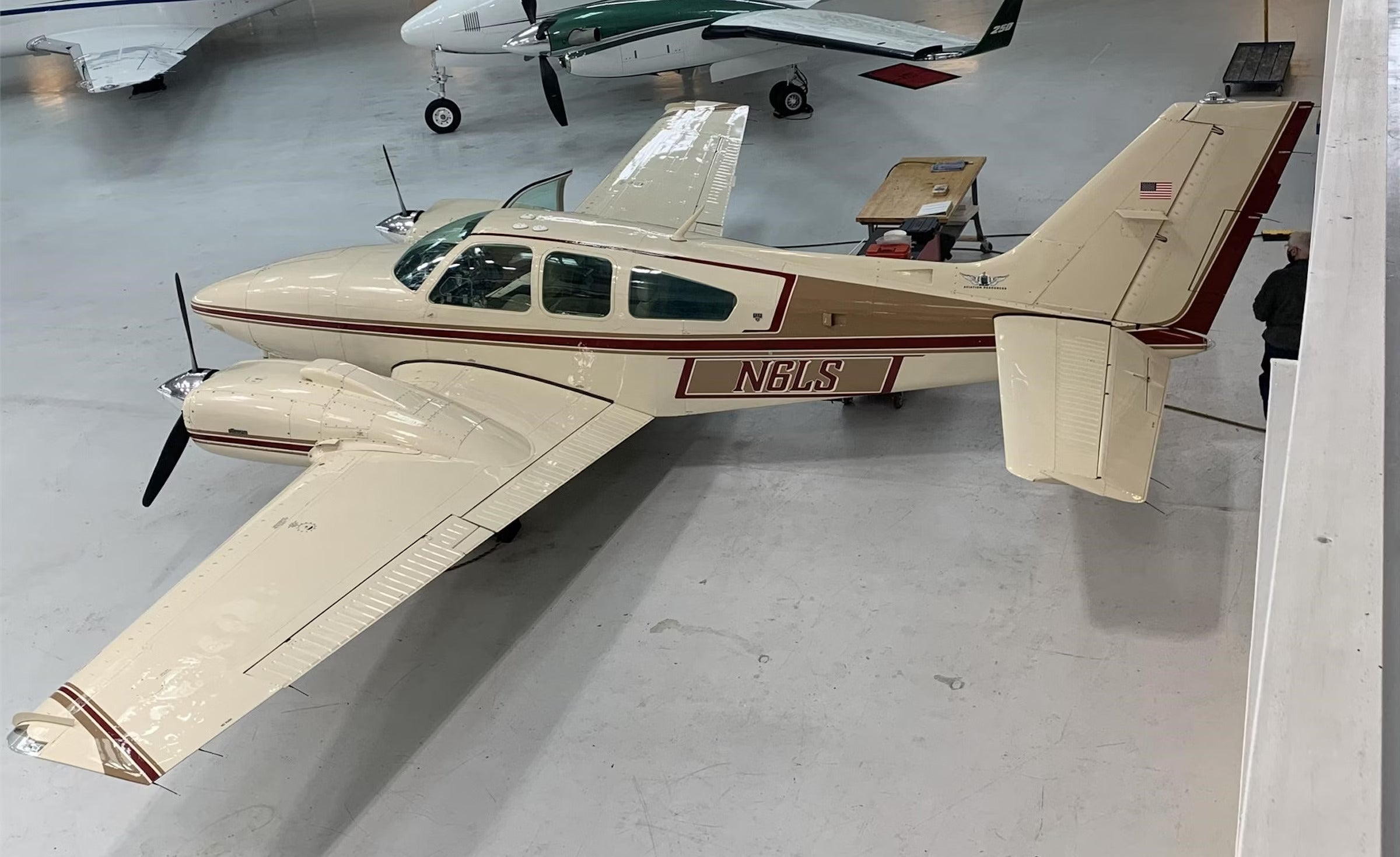 This 1981 Beechcraft Baron E55 Is a Fast-Climbing, Load-Hauling ‘AircraftForSale’ Top Pick