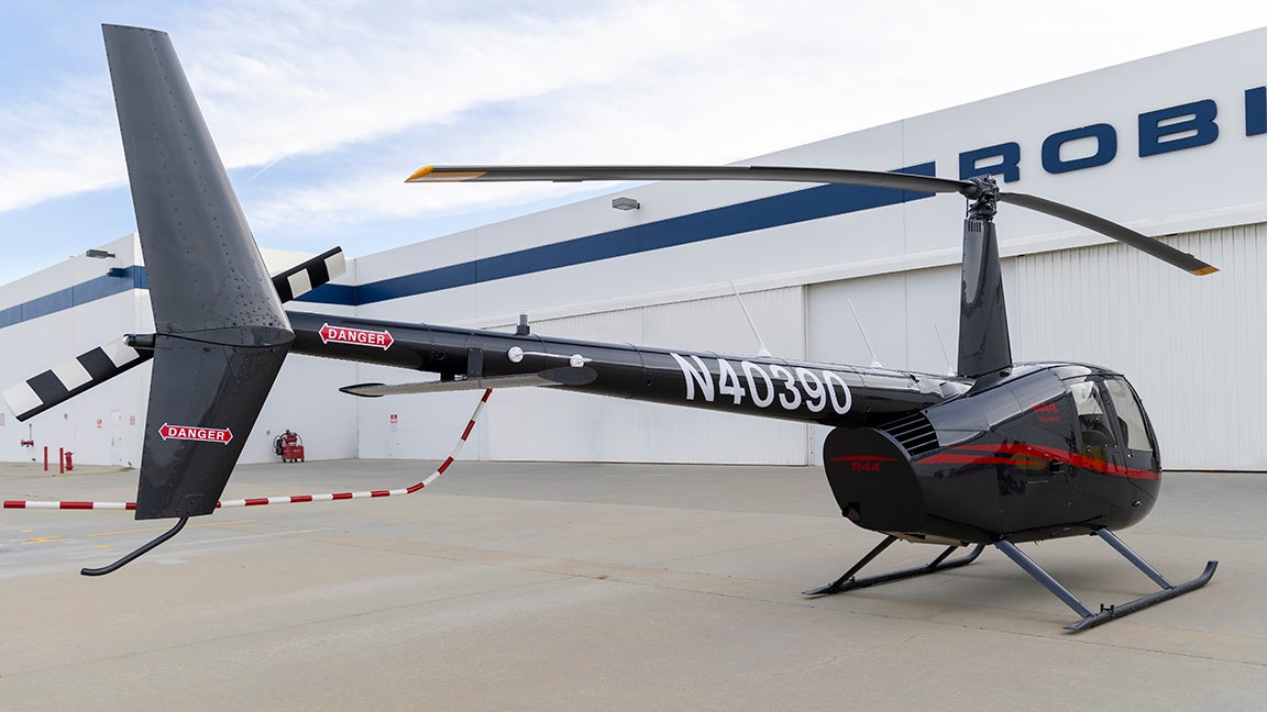New Robinson R44 Empennage Design Approved