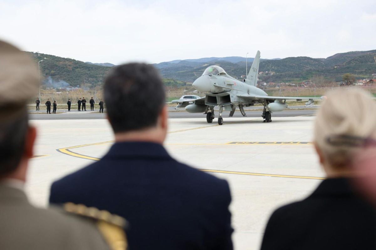 NATO Rehabs Albanian Base as New Air Operations Hub