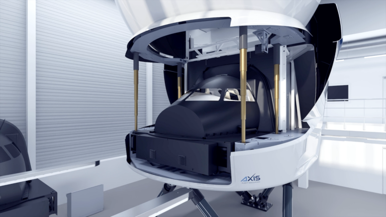 Axis Unveils Three-in-One Flight Simulator