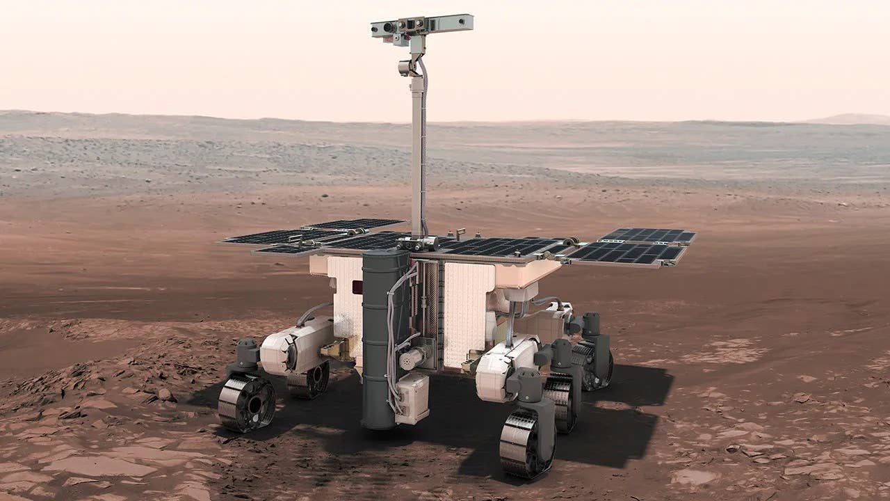 European space agency ExoMars Rosalind Franklin mars rover