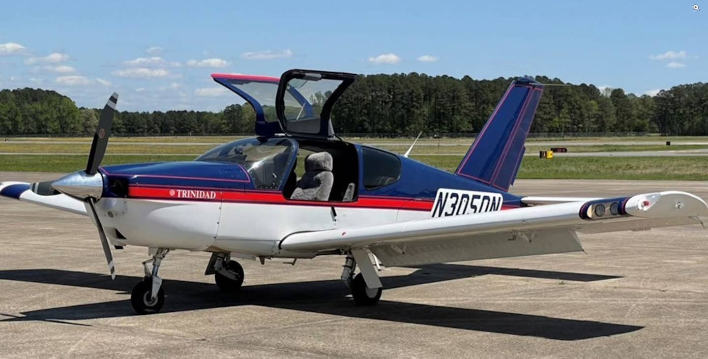 This 1993 SOCATA TB-20 Trinidad Is a Fetching ‘AircraftForSale’ Top Pick