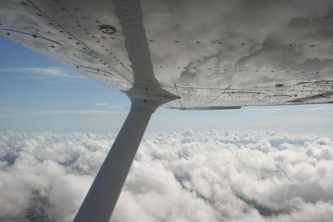 Transitioning through Class B Airspace