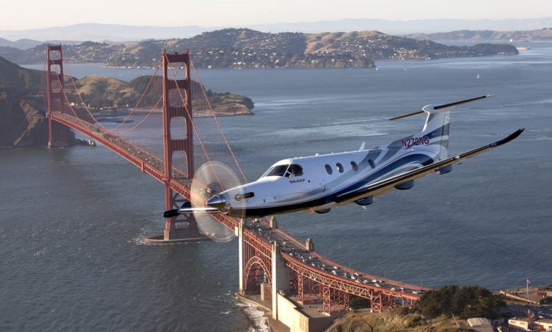 A Pilatus aircraft
