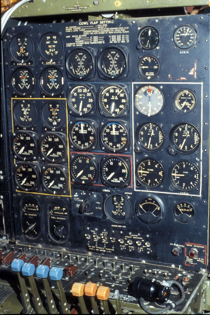 B-29 Bockscar Cockpit