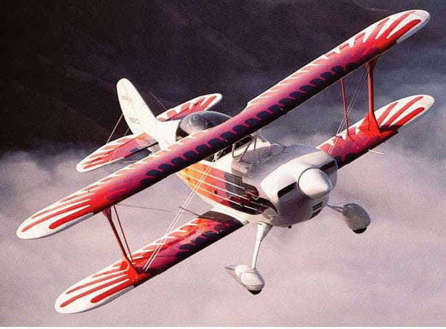 Christen Eagle II in flight