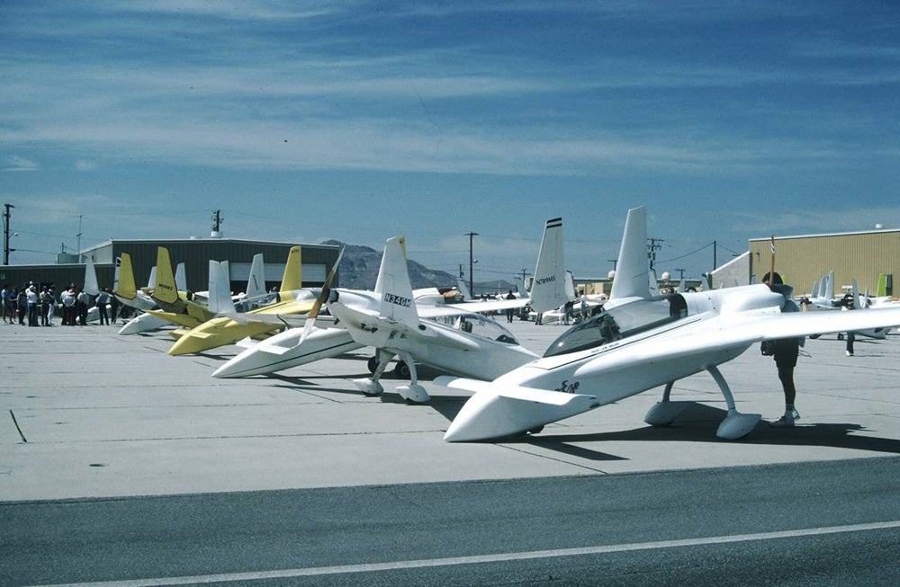 Burt Rutan's VariEzes and Long-EZs