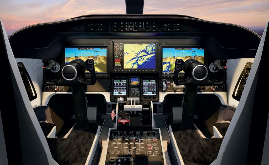 Learjet 70 and Learjet 75 Vision Flight Deck