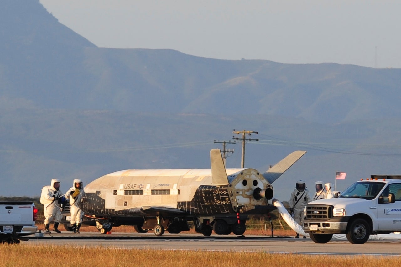 X-37B Secret Space Plane