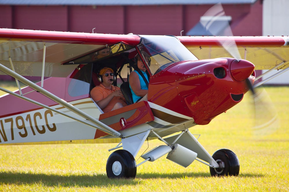 Tailwheel Endorsement in a Sport Cub