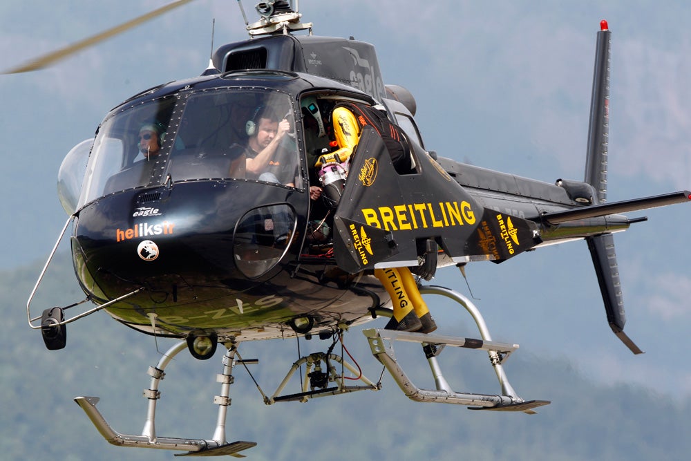 Jetman Flying with the DC-3