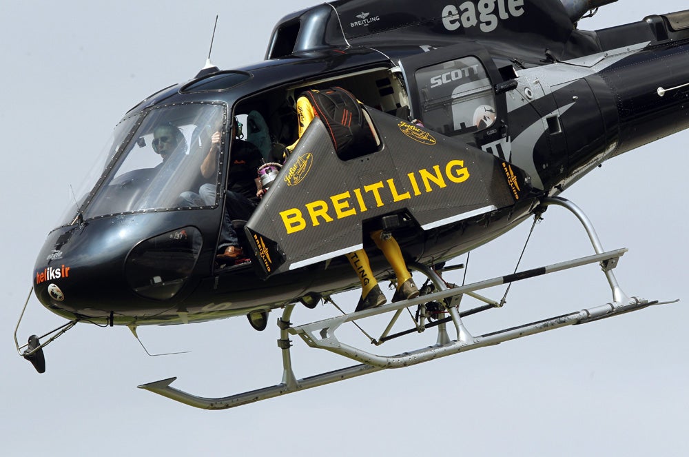 Jetman Flying with the DC-3