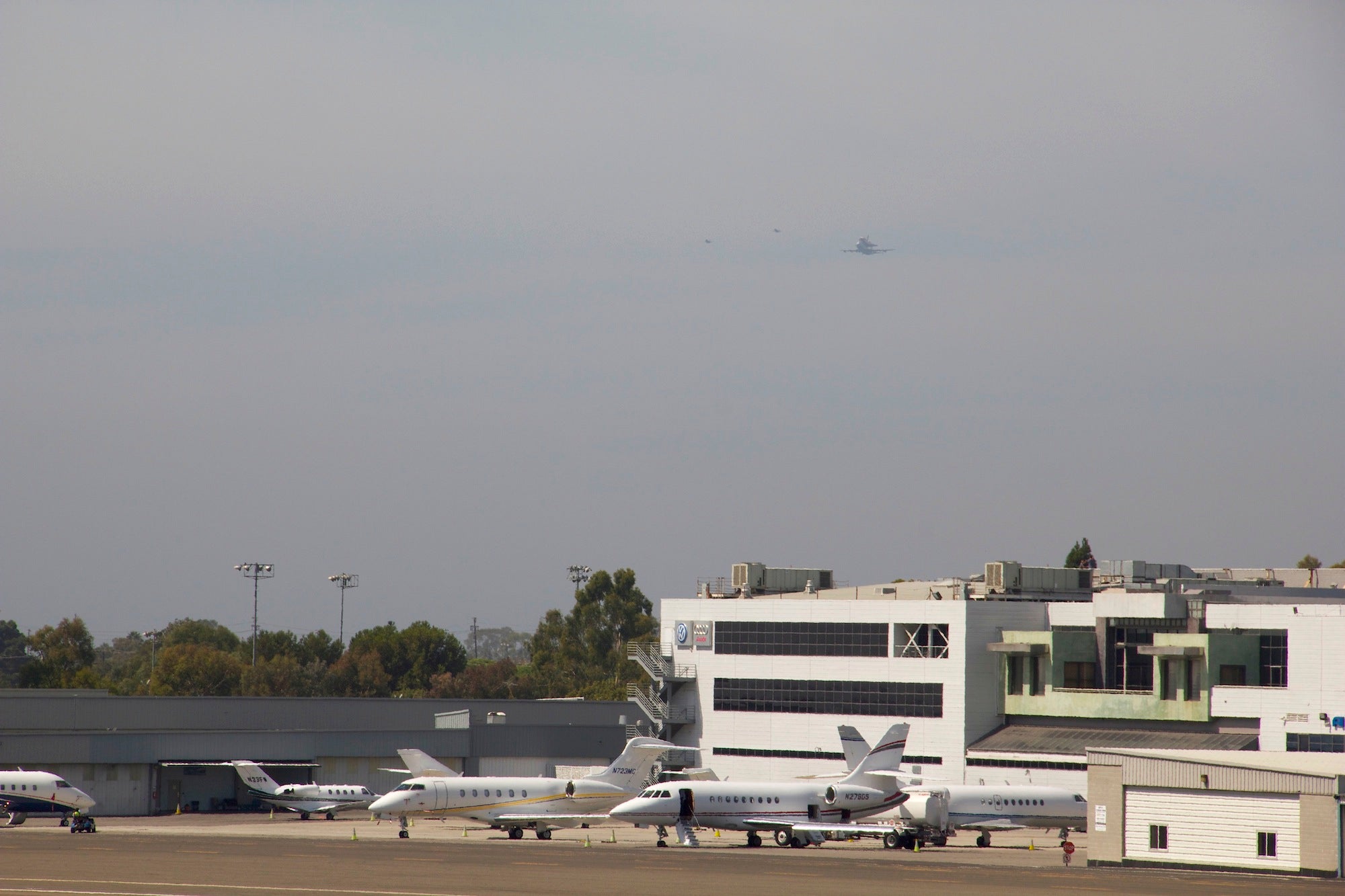 Approaching Los Angeles