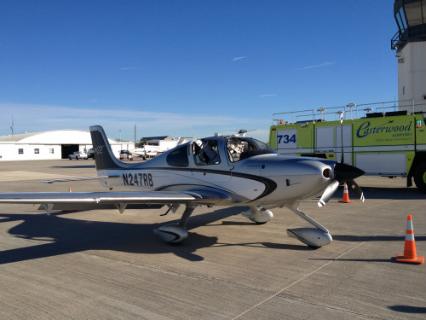 Cirrus SR22 windshield