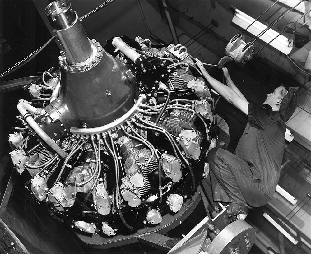 Wright 3350 Double-Cyclone Engine