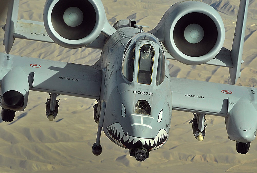 A-10 aircraft