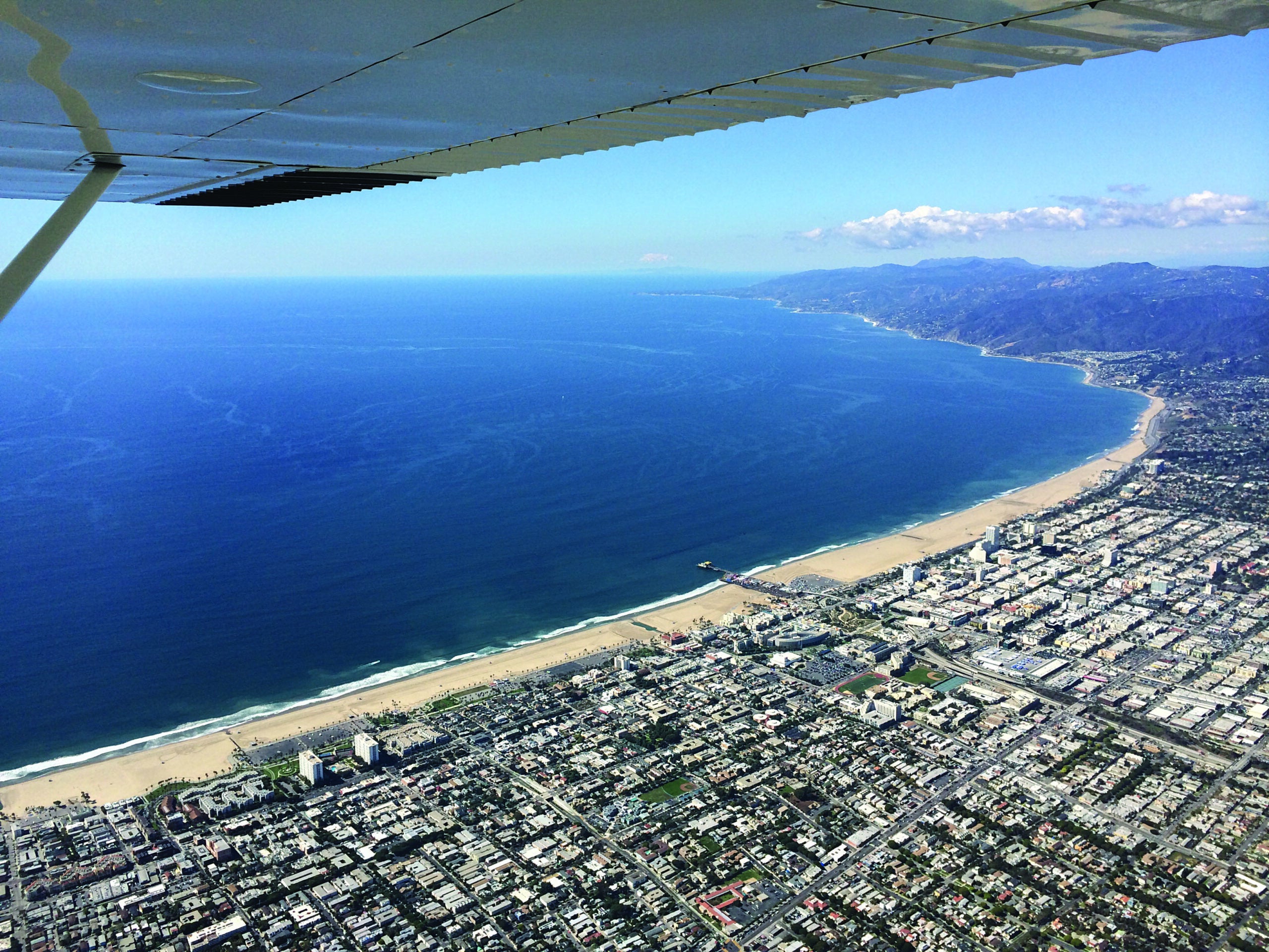 Flying VFR Los Angeles