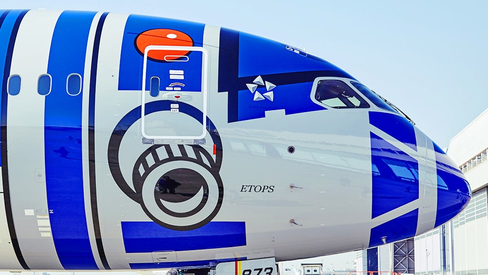 Star Wars Themed Airliner