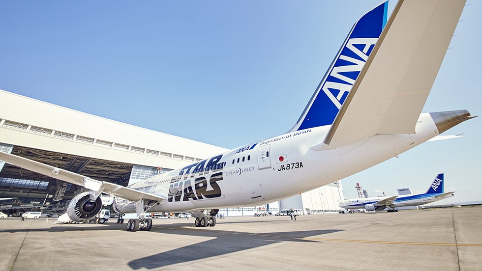 Star Wars Themed Airliner