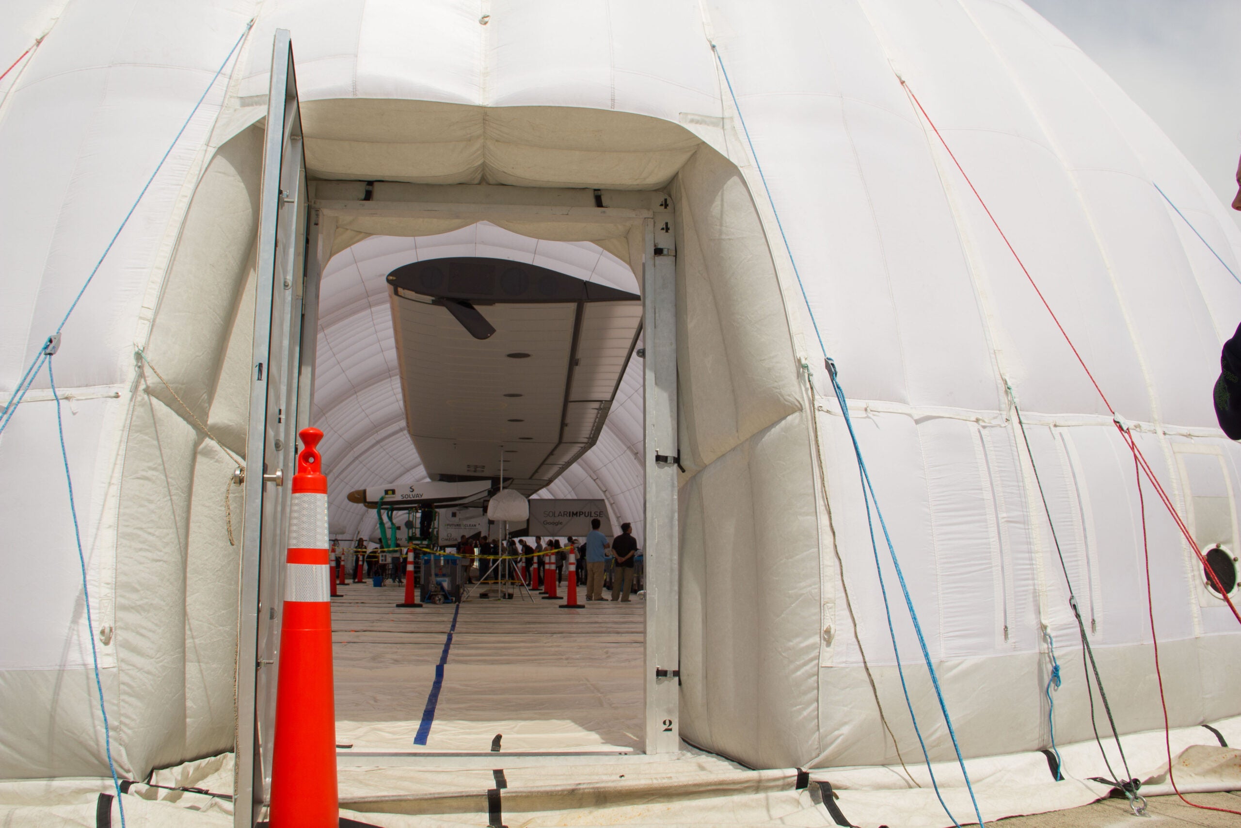 Solar Impulse Moffett Airfield