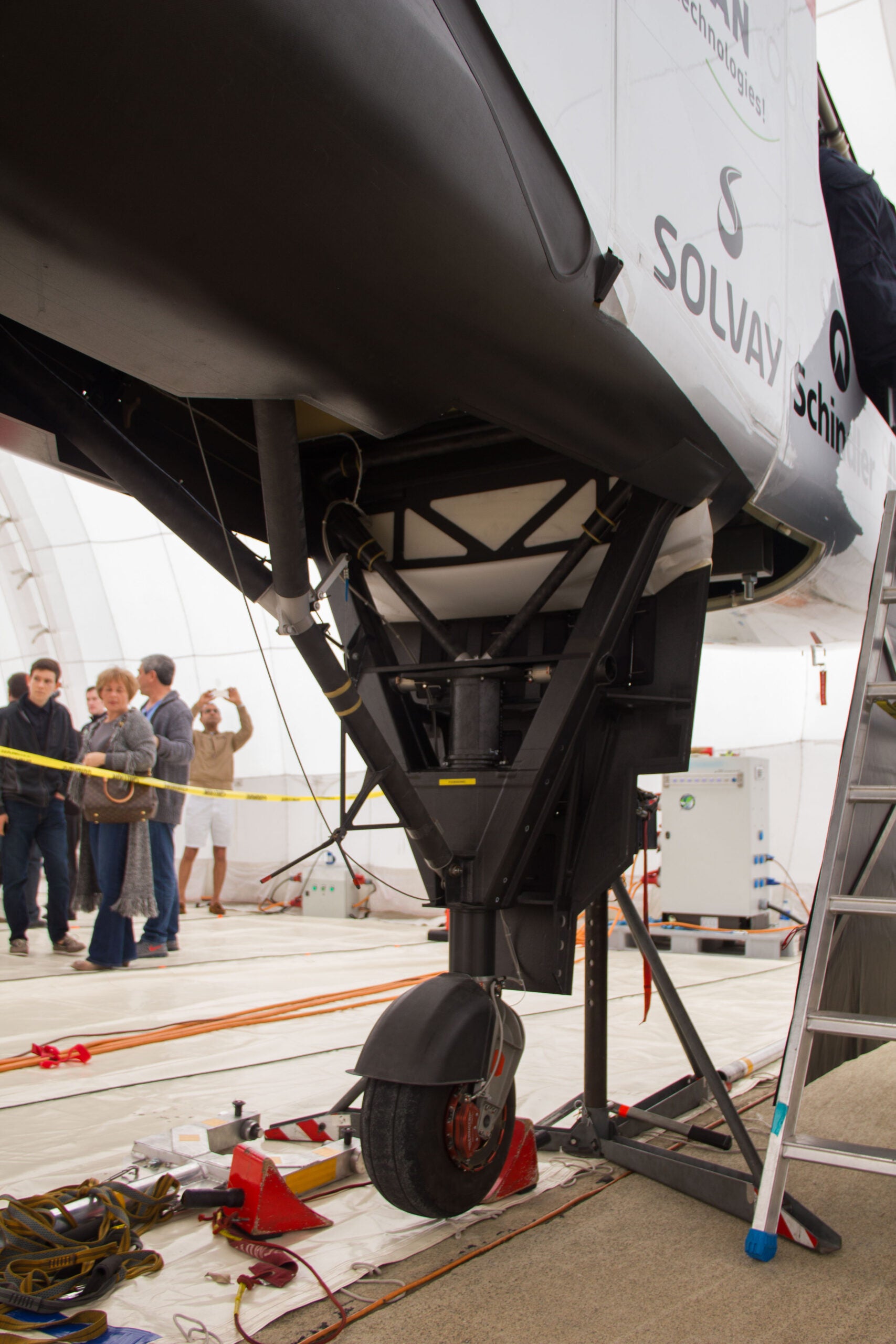Solar Impulse Moffett Airfield
