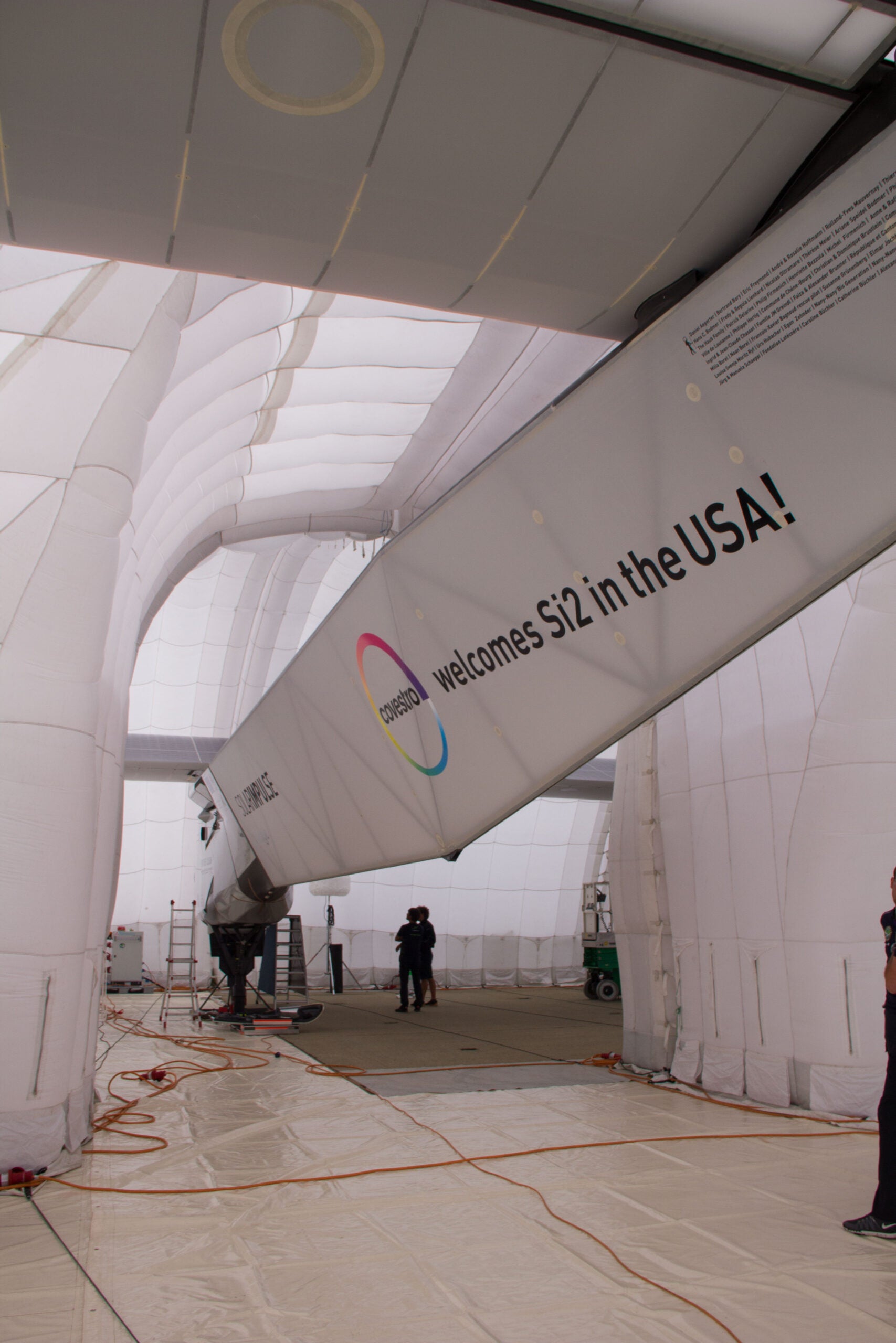 Solar Impulse Moffett Airfield
