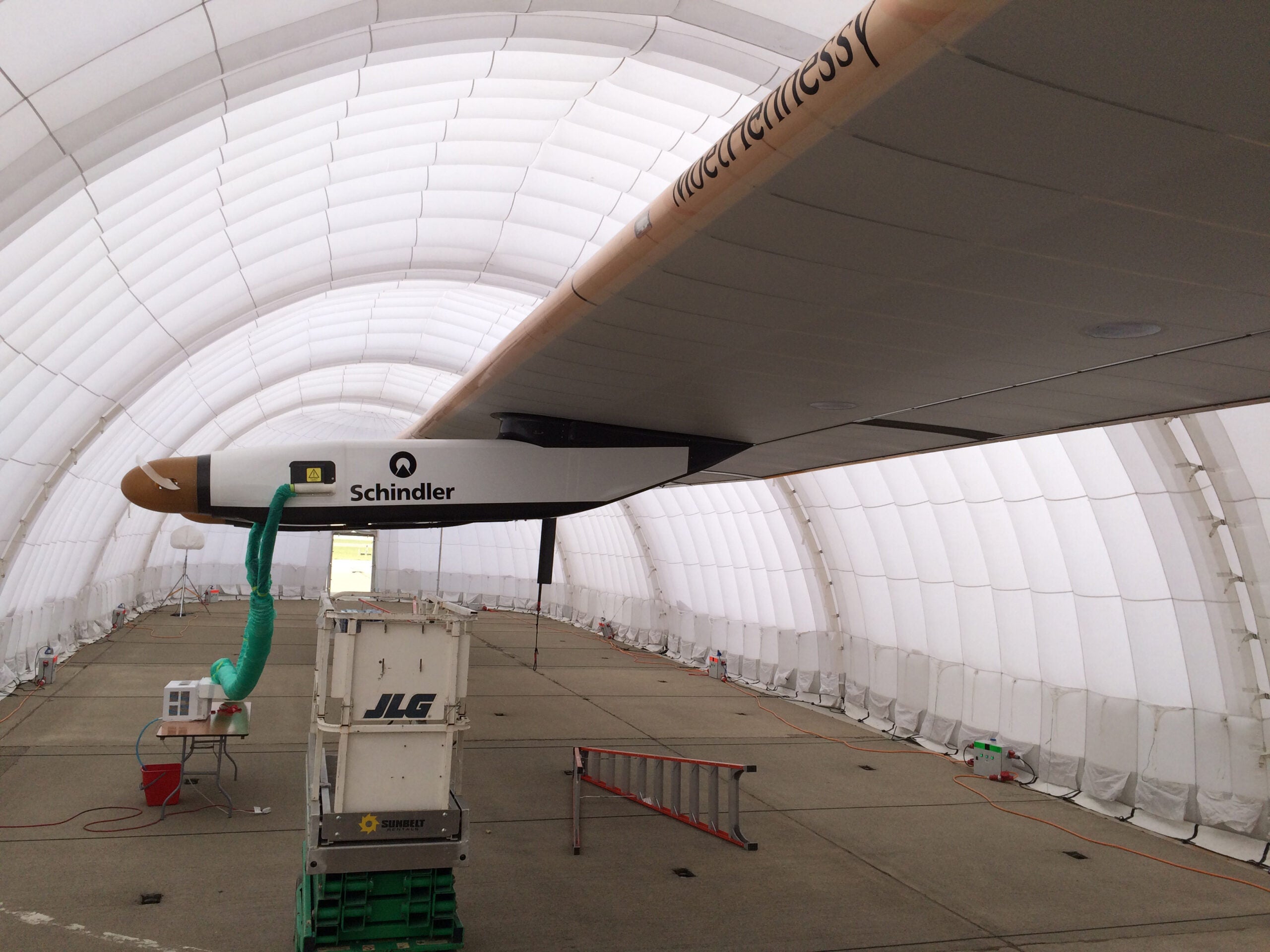 Solar Impulse Moffett Airfield