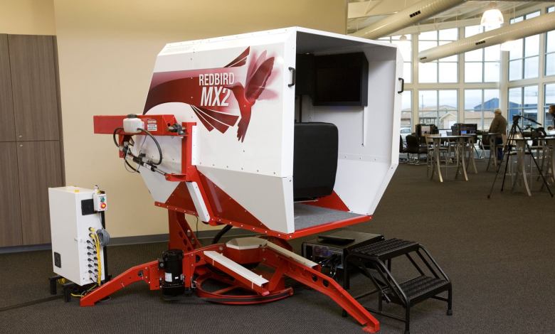 Redbird flight simulator