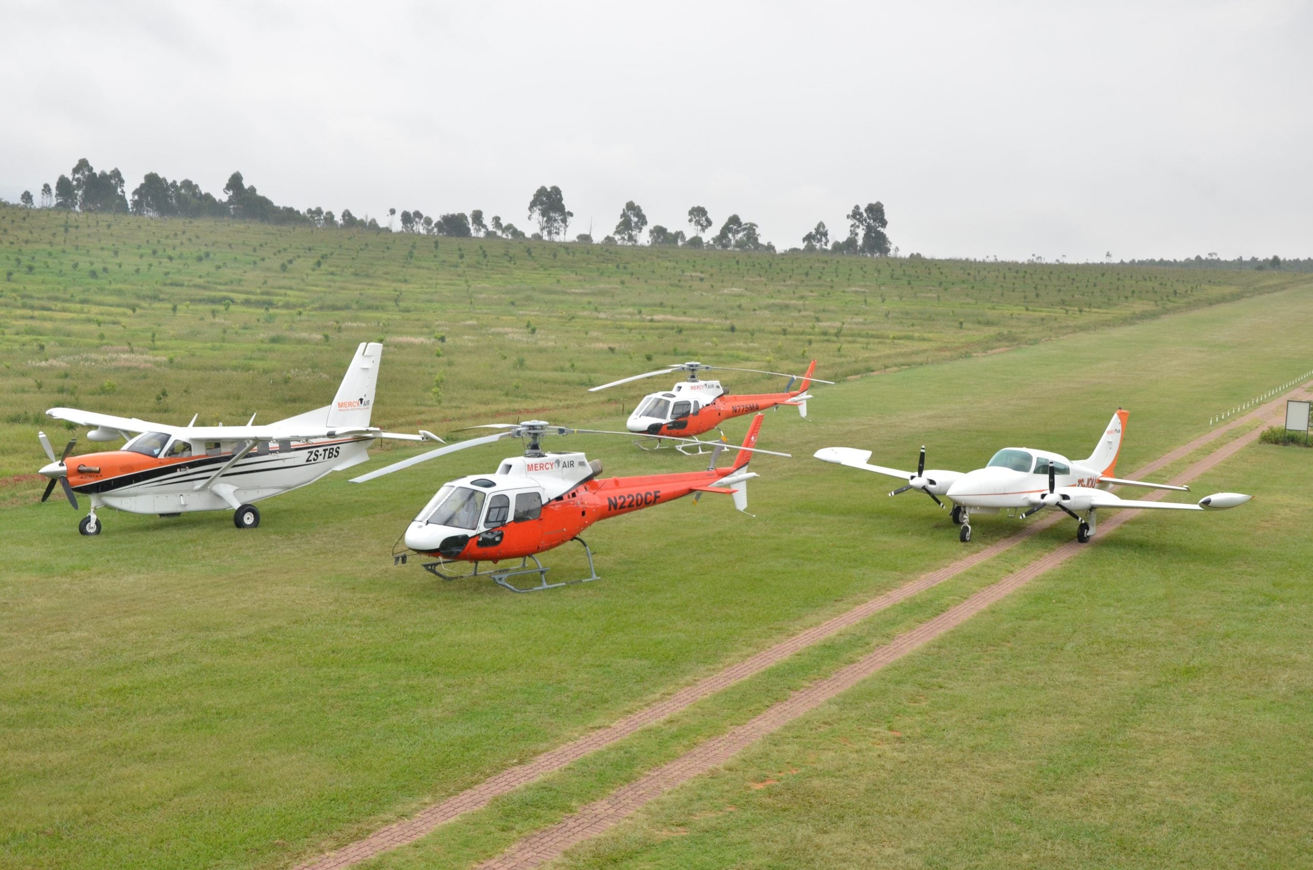 Mercy Air Fleet