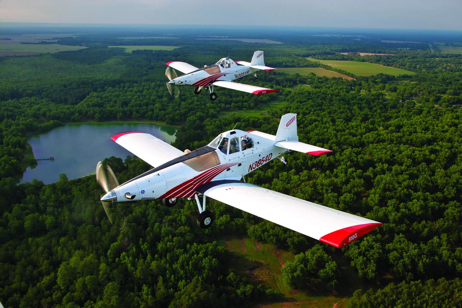 Thrush 510G aircraft