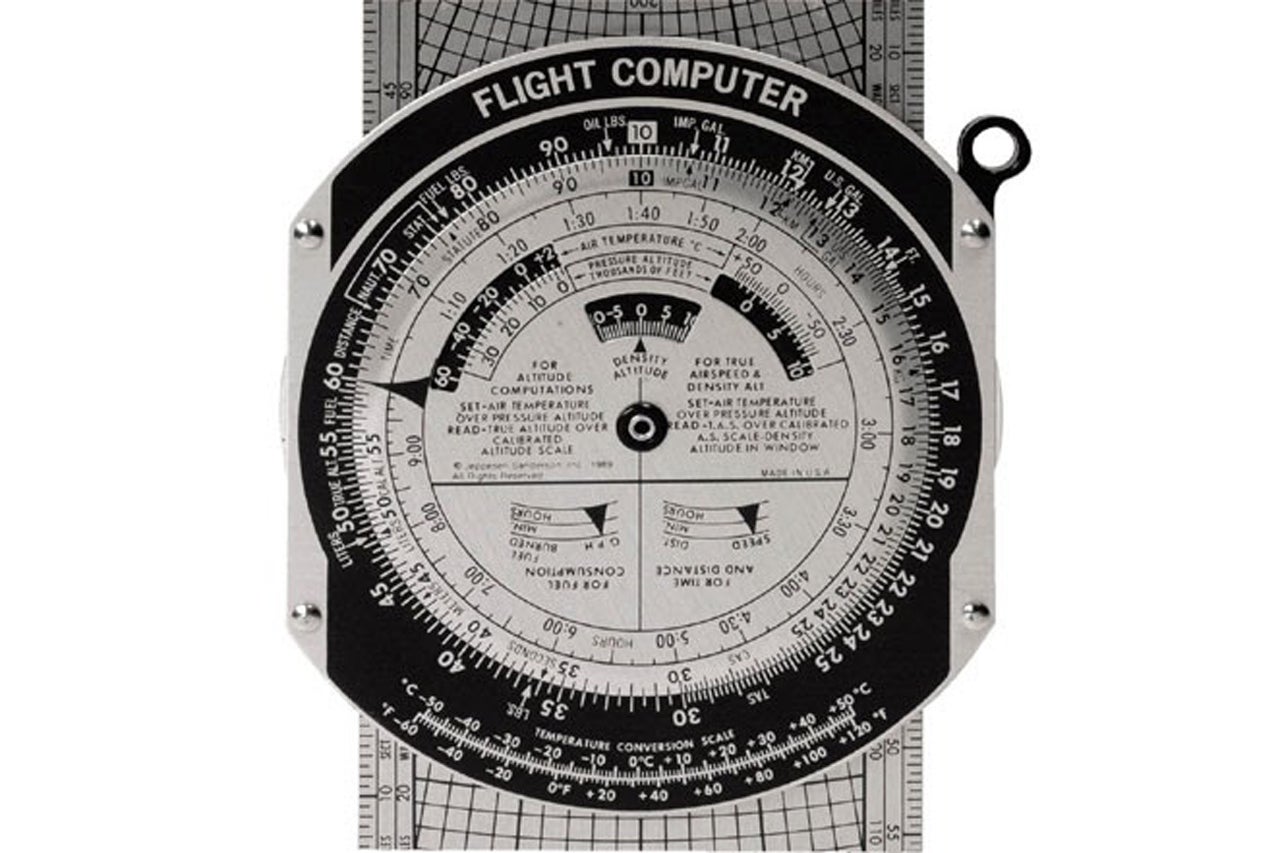 E6-B Metal Flight Computer