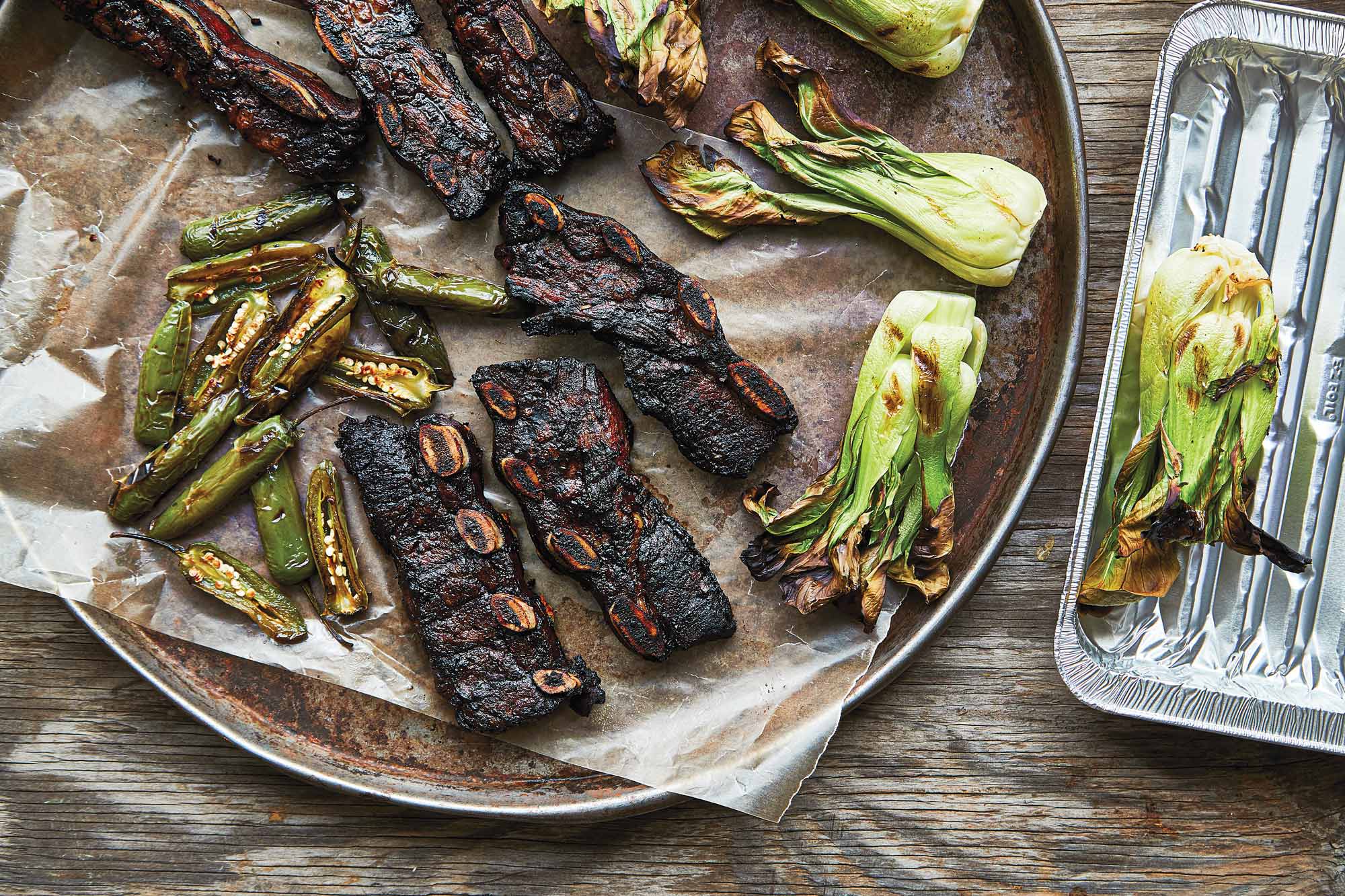 Grilled Flanken Ribs
