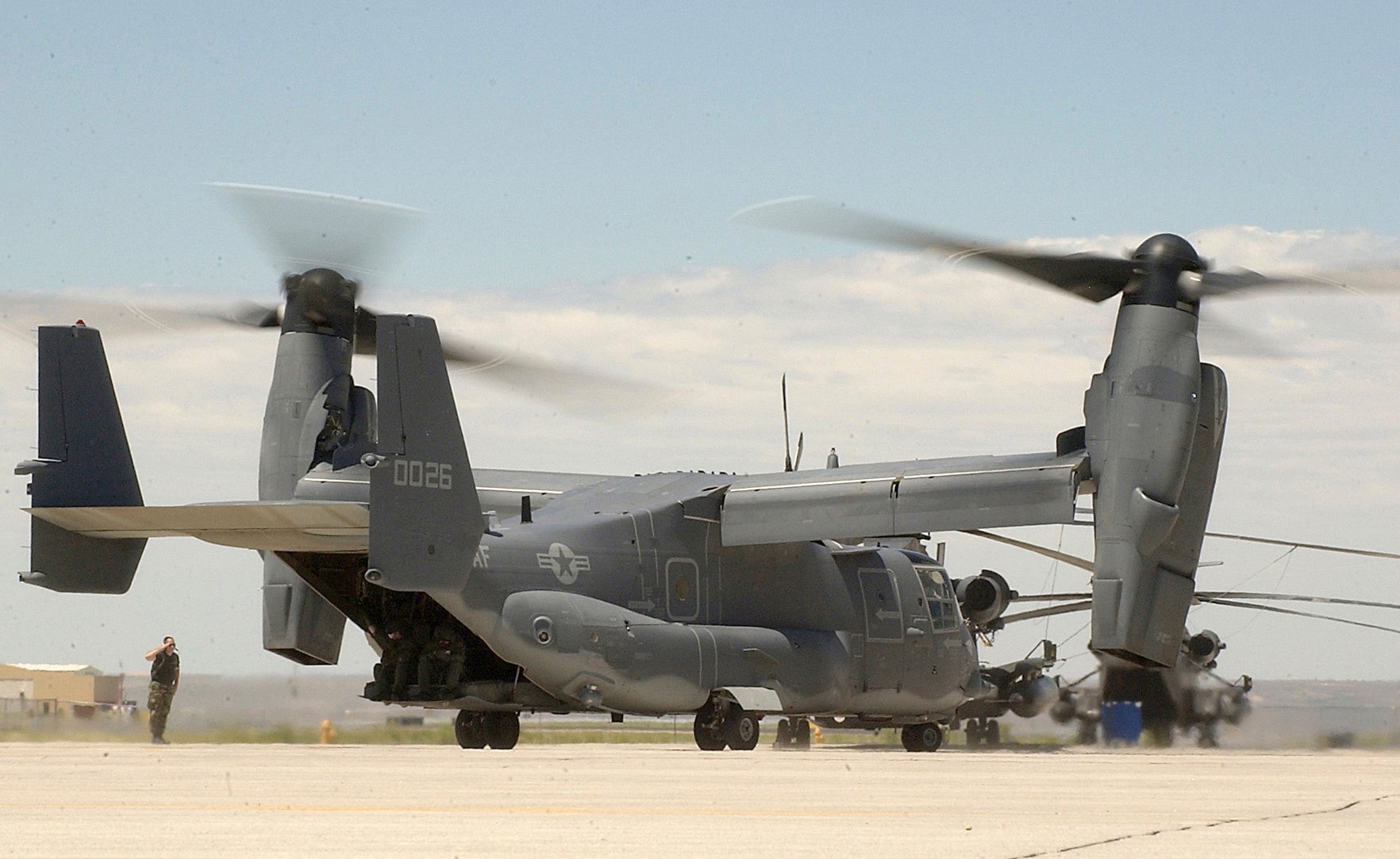 rotary-wing CV-22