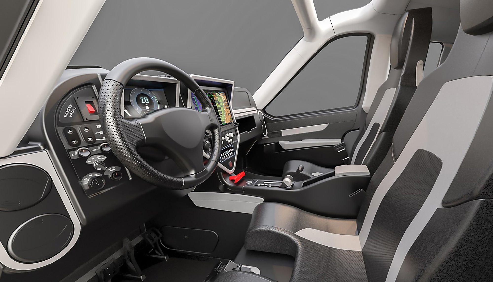 Terrafugia Transition interior