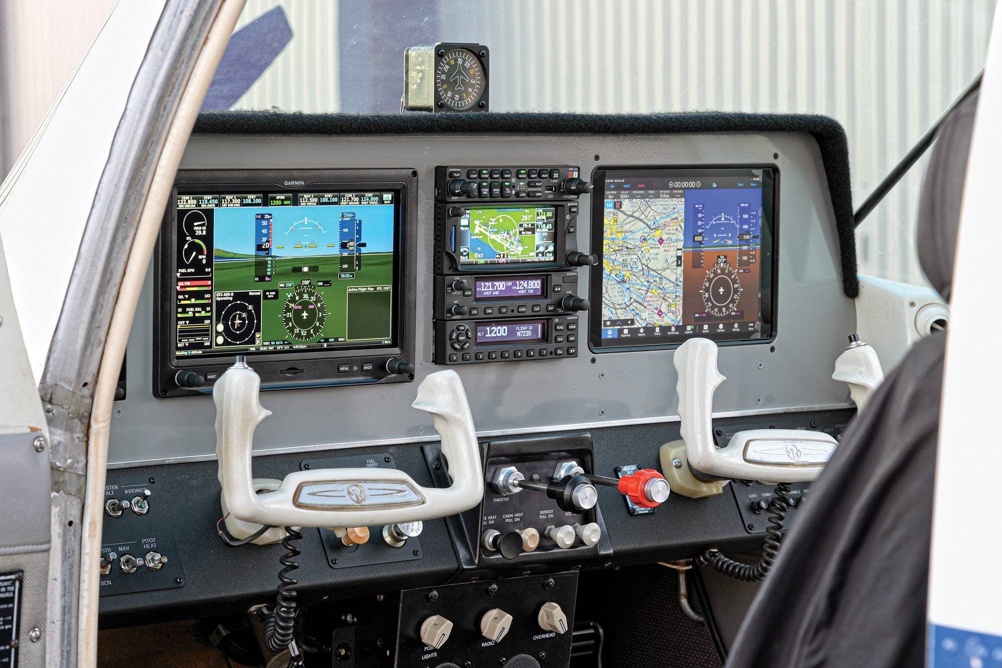 Musketeer aircraft flight panels