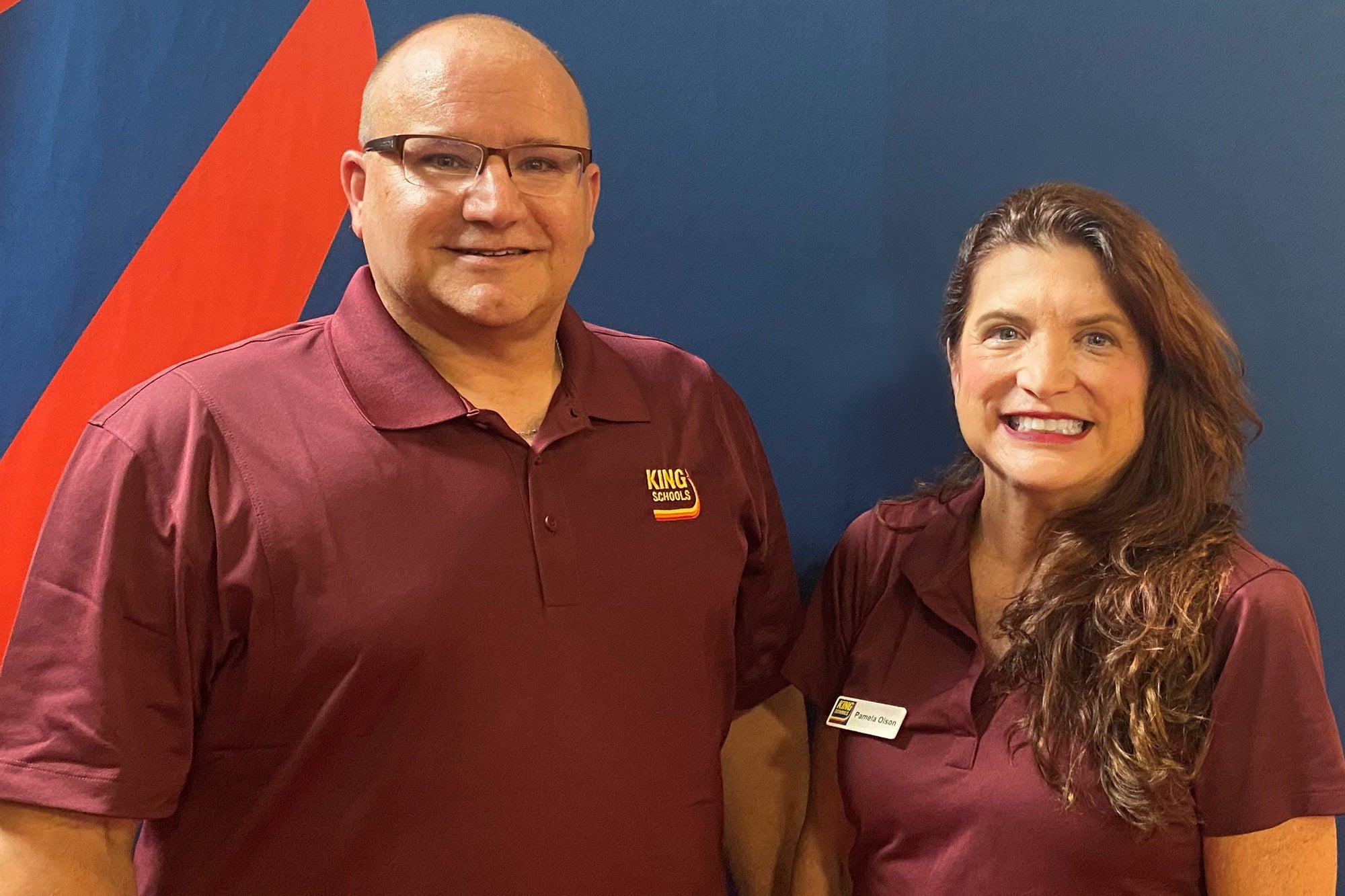 Erik Taylor and Pamela Olson