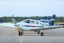 ATP Flight School relies heavily on Piper airplanes for its single-engine training. [Credit: ATP Flight School]