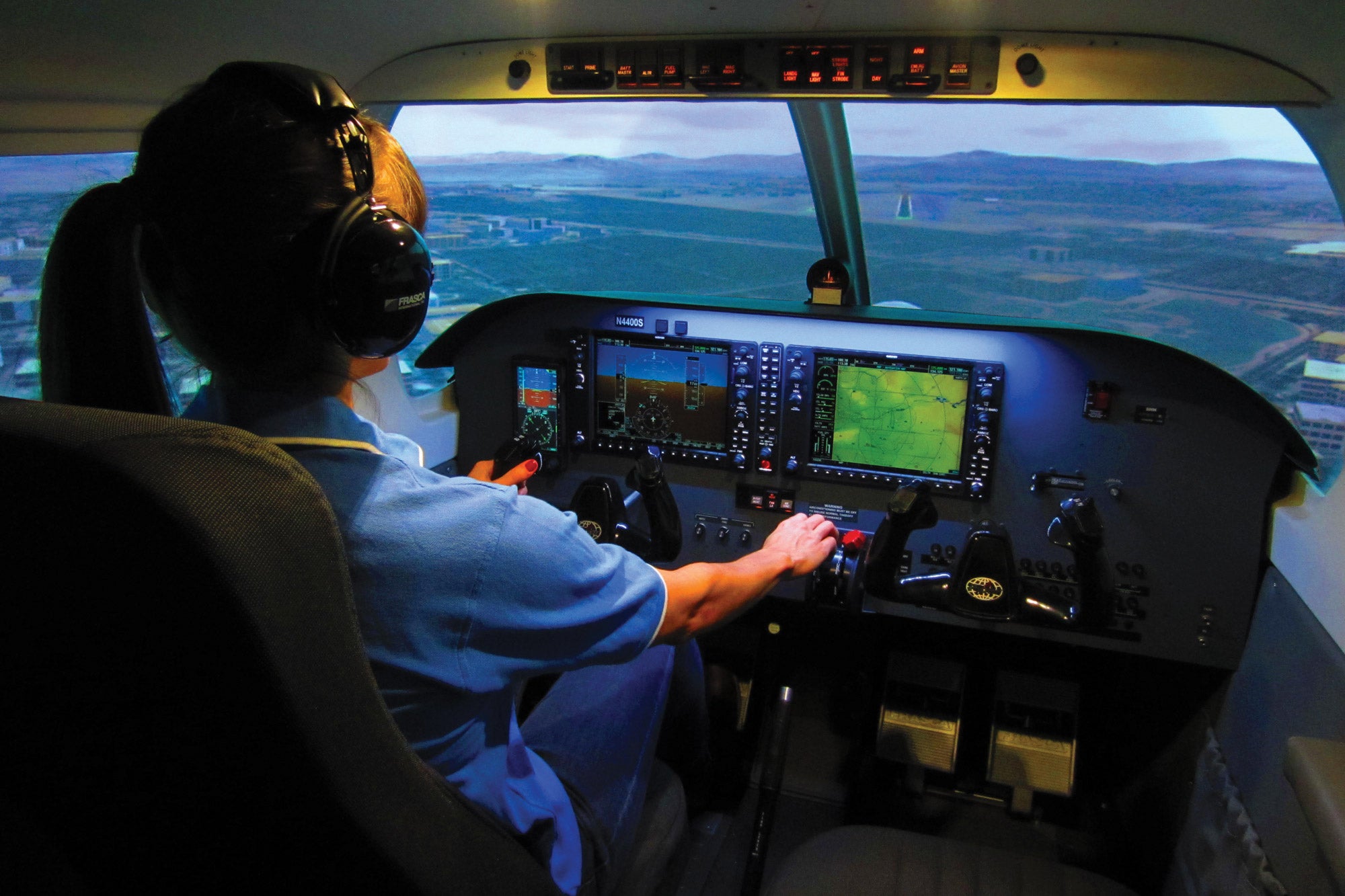 Frasca flight simulator