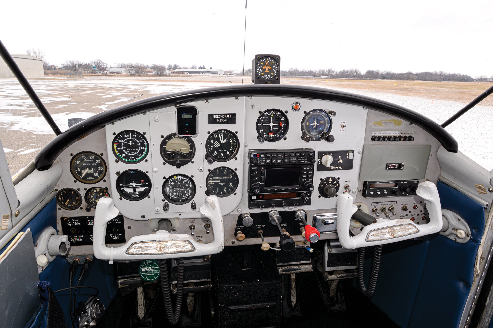 Musketeer aircraft flight panels