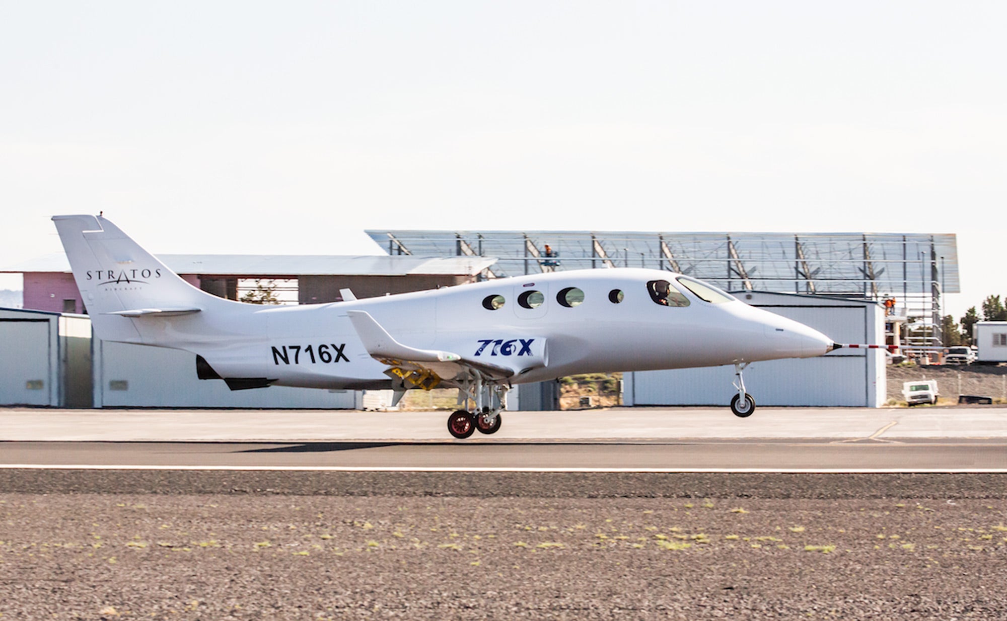 Stratos Aircraft Completes First Flight of 716X