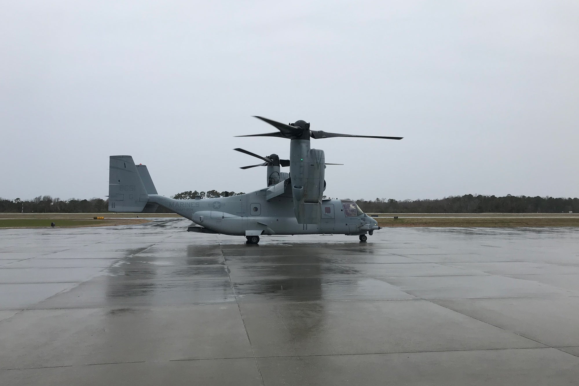 Osprey touch-and-go at KCRE